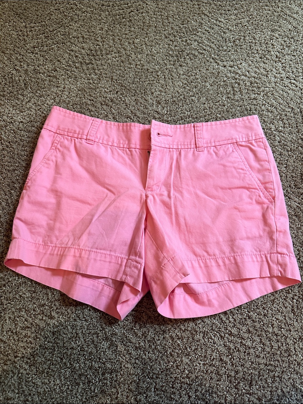 Lilly Pulitzer Bubblegum Pink Cotton Bermuda Shorts